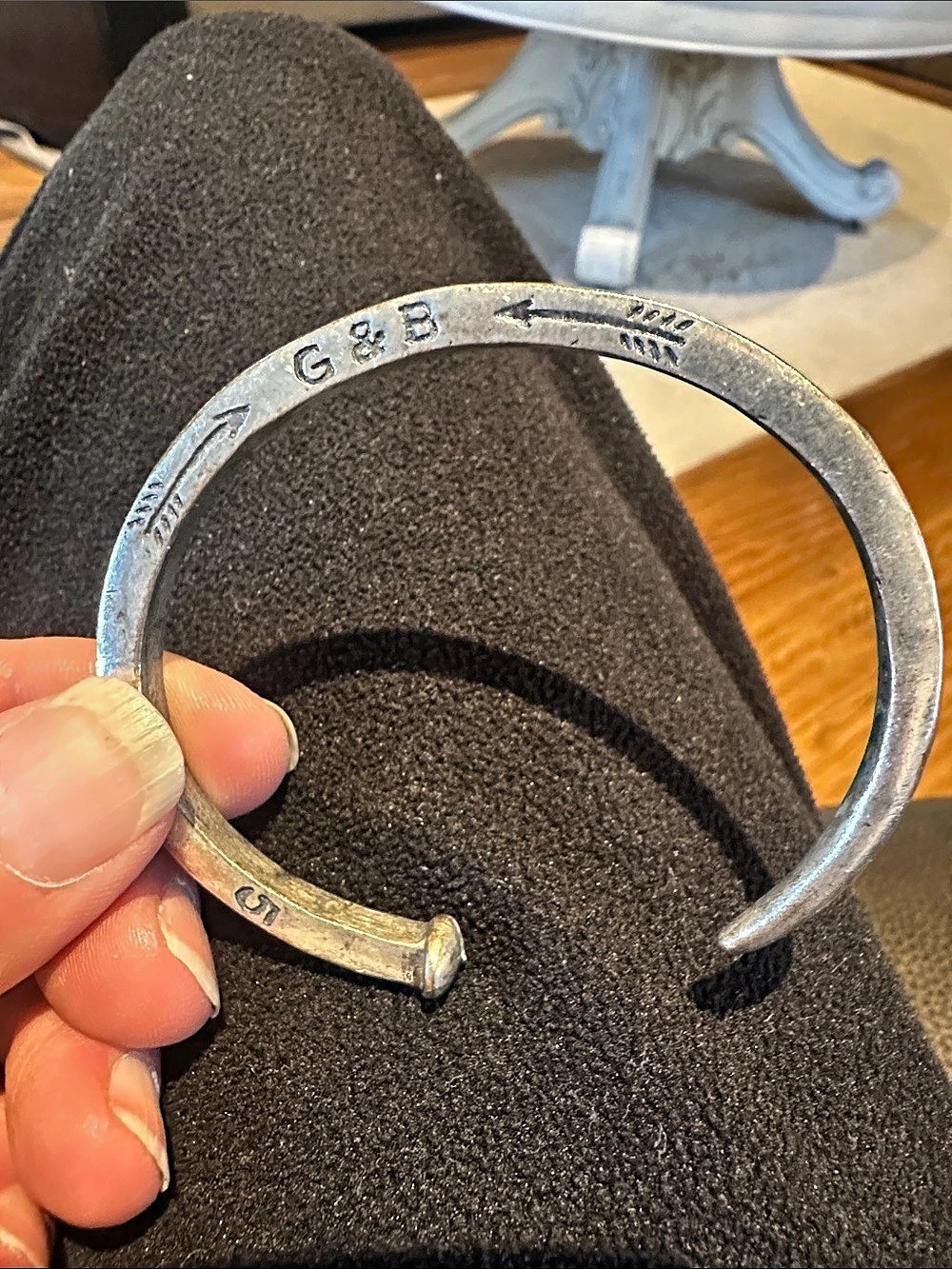 Giles & Brother The Original Railroad Spike Cuff